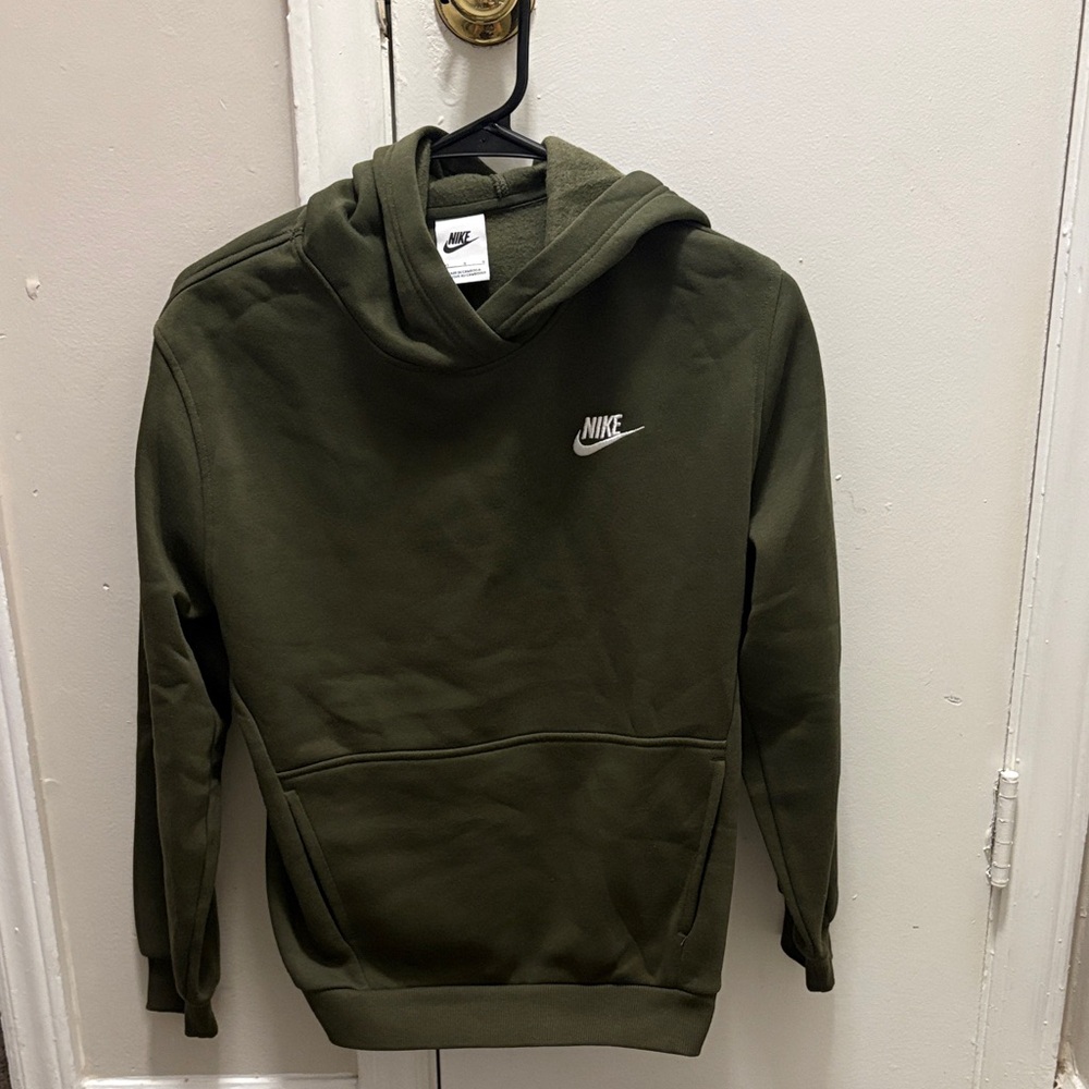 Nike Dark Green Pullover with Logo